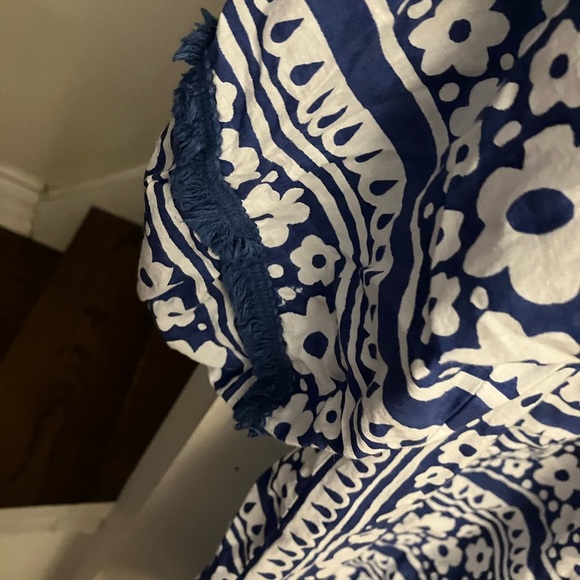 Tuckernuck Blue and White Mod Dress - Picture 6 of 9